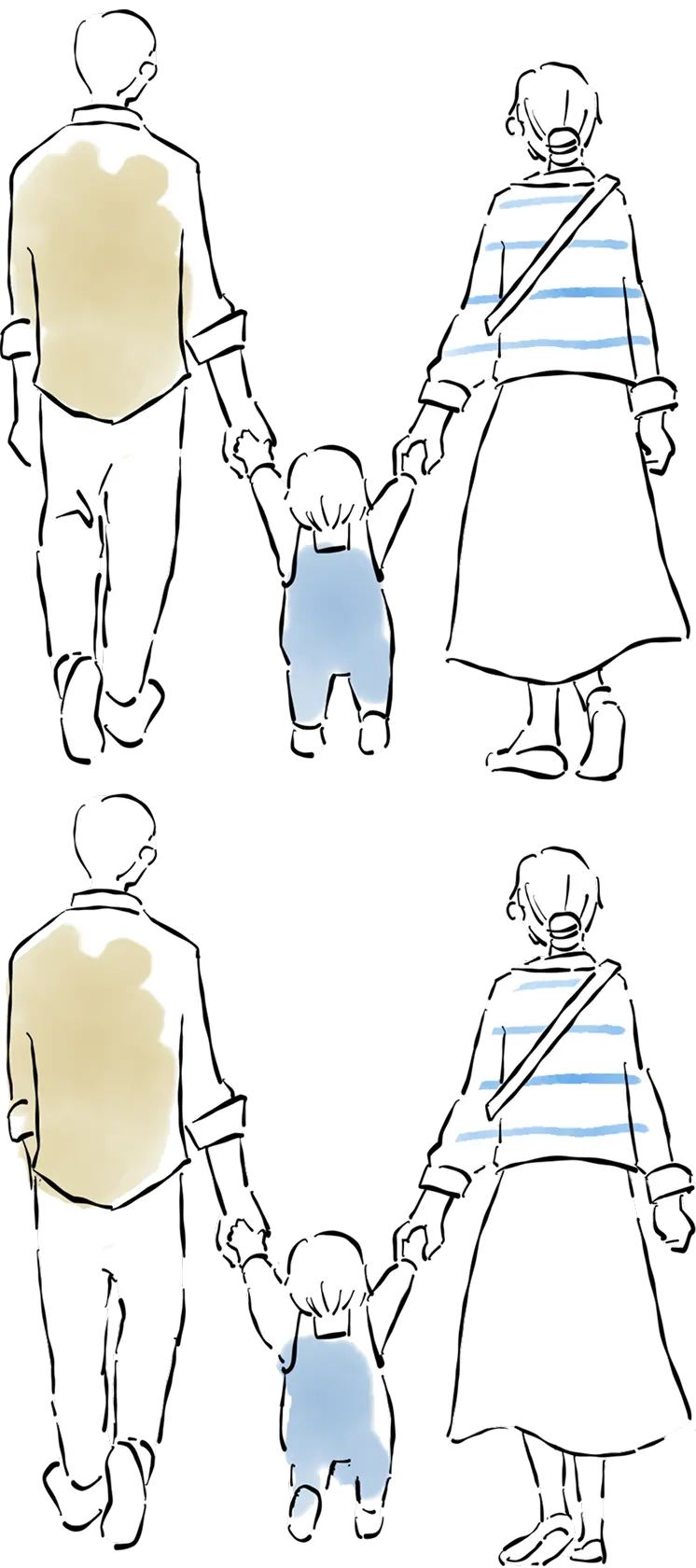 家族の絵2歳