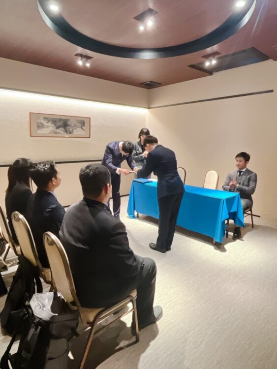 2025年度内定式を行いました