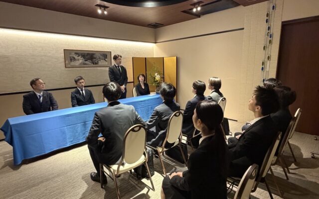 2027年度内定式を行いました